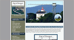 Desktop Screenshot of portofnewport.com