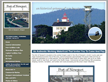 Tablet Screenshot of portofnewport.com